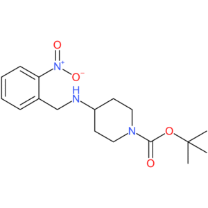 tert-Butyl 4-(2-nitrobenzylamino)piperidine-1-carboxylate