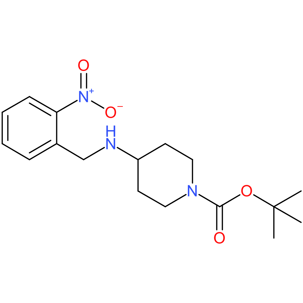 tert-Butyl 4-(2-nitrobenzylamino)piperidine-1-carboxylate