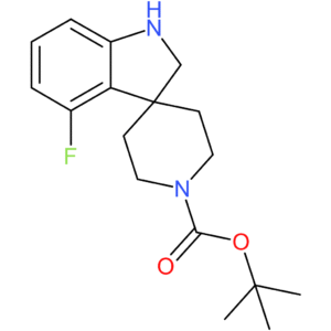 tert-Butyl 4-fluoro-1,2-dihydrospiro[indole-3,4′-piperidine]-1′-carboxylate