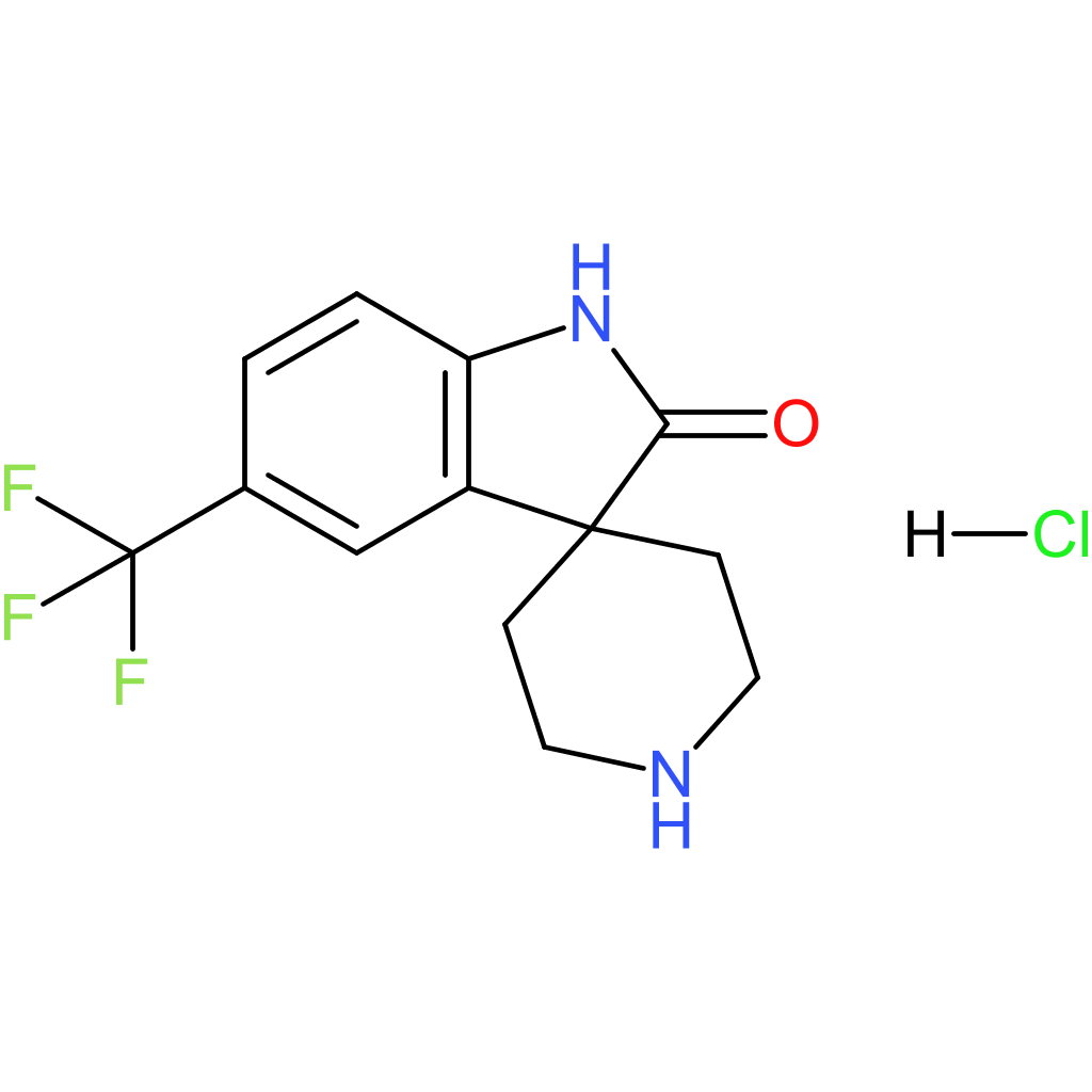 5-(Trifluoromethyl)-1H-spiro[indole-3,4′-piperidine]-2-one hydrochloride