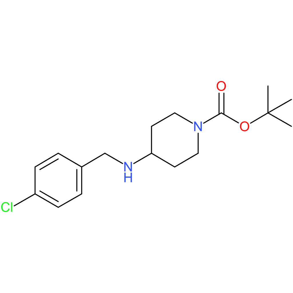 tert-Butyl 4-(4-chlorobenzylamino)piperidine-1-carboxylate