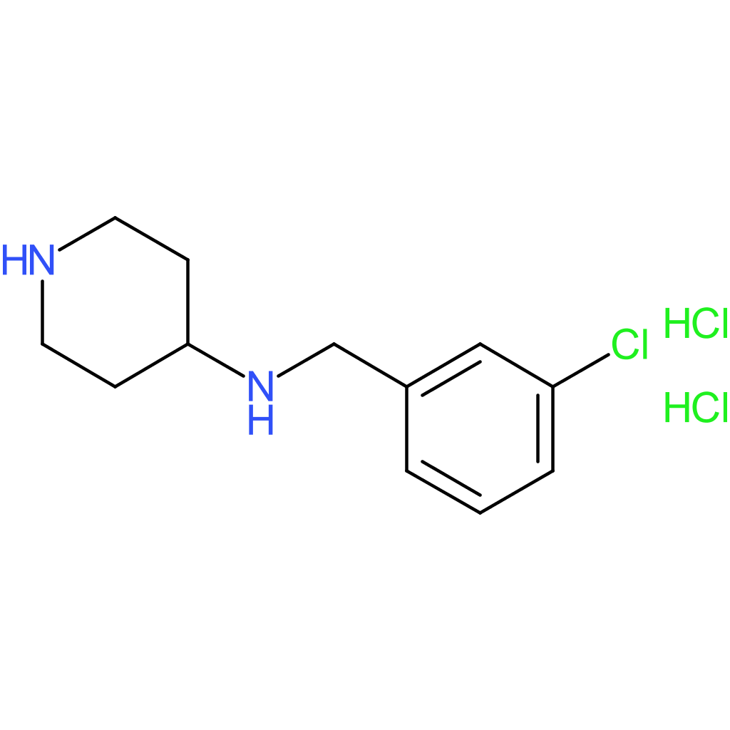 N-(3-Chlorobenzyl)piperidine-4-amine dihydrochloride