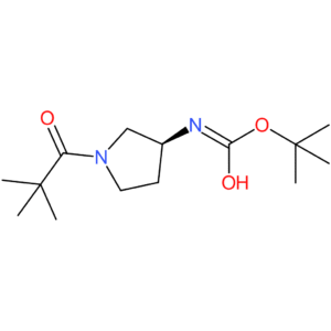 (S)-tert-Butyl 1-pivaloylpyrrolidin-3-ylcarbamate
