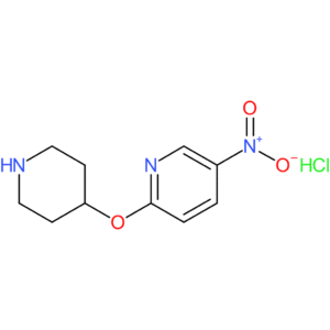 5-Nitro-2-(piperidin-4-yloxy)pyridine hydrochloride