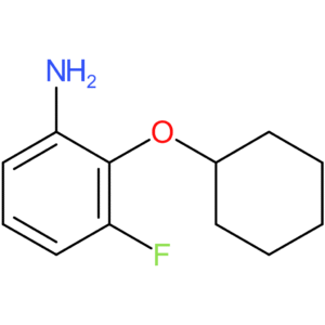 2-(Cyclohexyloxy)-3-fluoroaniline