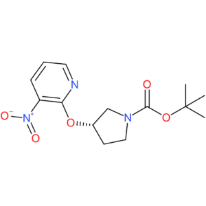 (S)-tert-Butyl 3-(3-nitropyridin-2-yloxy)pyrrolidine-1-carboxylate