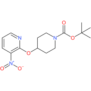 tert-Butyl 4-(3-nitropyridin-2-yloxy)piperidine-1-carboxylate