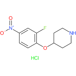 4-(2-Fluoro-4-nitrophenoxy)piperidine hydrochloride