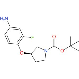 (R)-tert-Butyl 3-(4-amino-2-fluorophenoxy)pyrrolidine-1-carboxylate