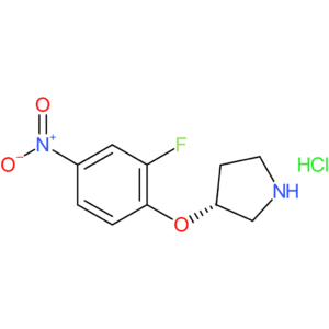(R)-3-(2-Fluoro-4-nitrophenoxy)pyrrolidine hydrochloride