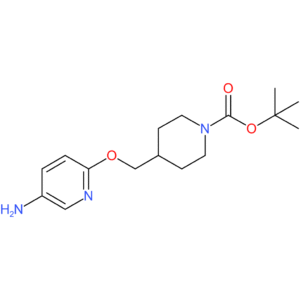 tert-Butyl 4-[(5-aminopyridin-2-yloxy)methyl]piperidine-1-carboxylate