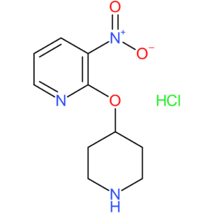 3-Nitro-2-(piperidin-4-yloxy)pyridine hydrochloride