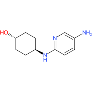 (1R*,4R*)-4-(5-Aminopyridin-2-ylamino)cyclohexanol