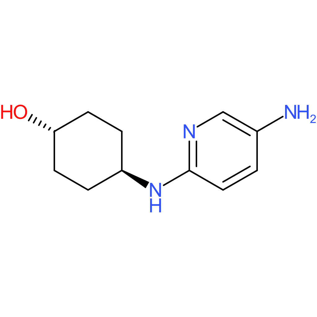 (1R*,4R*)-4-(5-Aminopyridin-2-ylamino)cyclohexanol