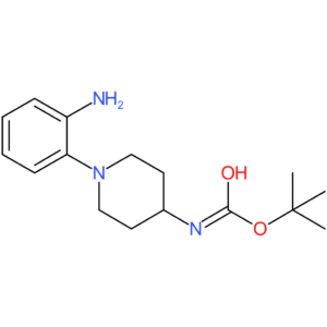 tert-Butyl 1-(2-aminophenyl)piperidin-4-ylcarbamate