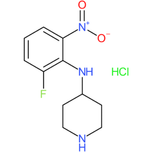 N-(2-Fluoro-6-nitrophenyl)piperidin-4-amine hydrochloride