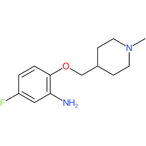 5-Fluoro-2-[(1-methylpiperidin-4-yl)methoxy]aniline