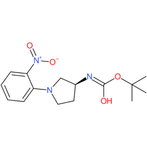 (S)-tert-Butyl 1-(2-nitrophenyl)pyrrolidin-3-ylcarbamate