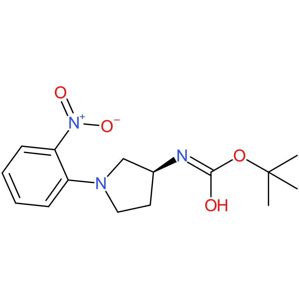 (S)-tert-Butyl 1-(2-nitrophenyl)pyrrolidin-3-ylcarbamate