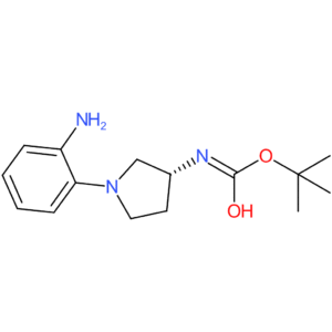 (R)-tert-Butyl 1-(2-aminophenyl)pyrrolidin-3-ylcarbamate