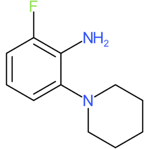 2-Fluoro-6-(piperidin-1-yl)aniline
