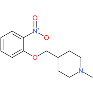 1-Methyl-4-[(2-nitrophenoxy)methyl]piperidine