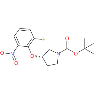 (S)-tert-Butyl 3-(2-fluoro-6-nitrophenoxy)pyrrolidine-1-carboxylate