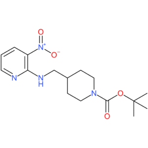tert-Butyl 4-[(3-nitropyridin-2-ylamino)methyl]piperidine-1-carboxylate