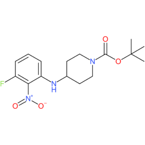 tert-Butyl 4-(3-fluoro-2-nitrophenylamino)piperidine-1-carboxylate