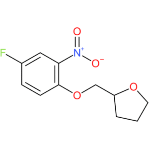 2-[(4-Fluoro-2-nitrophenoxy)methyl]tetrahydrofuran