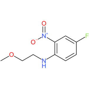 4-Fluoro-N-(2-methoxyethyl)-2-nitroaniline