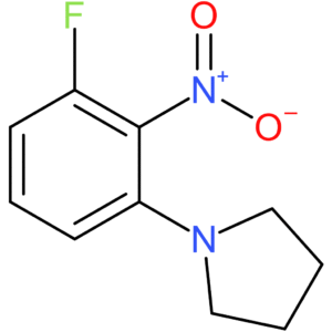 1-(3-Fluoro-2-nitrophenyl)pyrrolidine