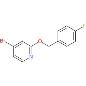 4-Bromo-2-(4-fluorobenzyloxy)pyridine