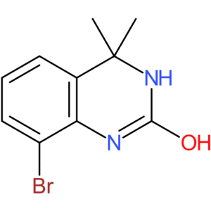 8-Bromo-4,4-dimethyl-3,4-dihydroquinazolin-2(1H)-one