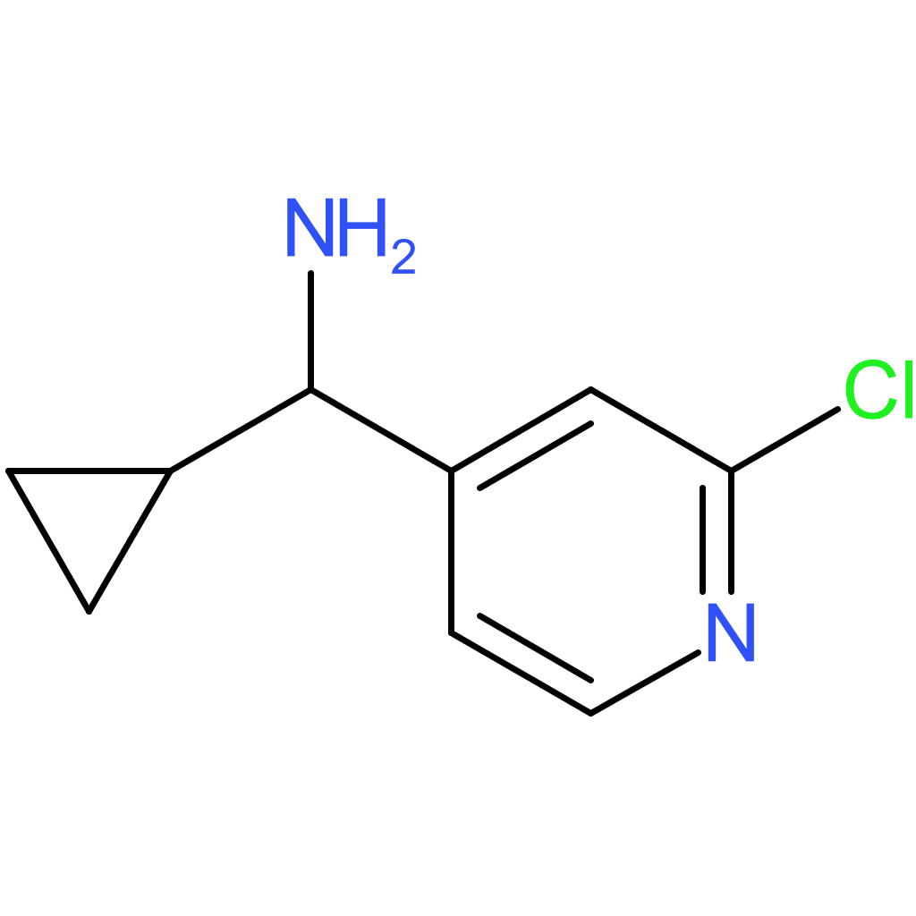 (2-Chloropyridin-4-yl)(cyclopropyl)methanamine