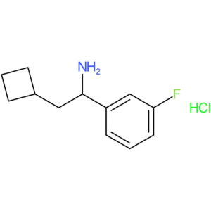 2-Cyclobutyl-1-(3-fluorophenyl)ethanamine hydrochloride