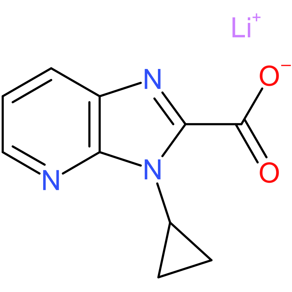 Lithium 3-cyclopropyl-3H-imidazo[4,5-b]pyridine-2-carboxylate