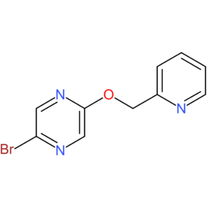 2-Bromo-5-(pyridin-2-ylmethoxy)pyrazine