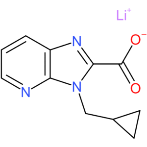 Lithium 3-(cyclopropylmethyl)-3H-imidazo[4,5-b]pyridine-2-carboxylate