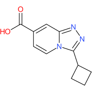 3-Cyclobutyl-[1,2,4]triazolo[4,3-a]pyridine-7-carboxylic acid
