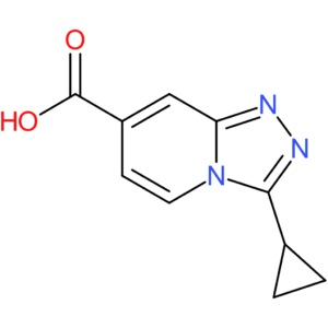 3-Cyclopropyl-[1,2,4]triazolo[4,3-a]pyridine-7-carboxylic acid