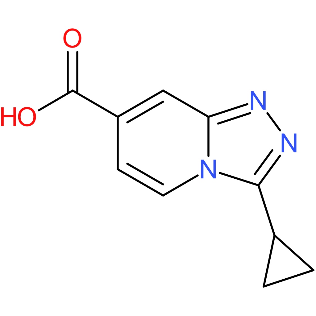 3-Cyclopropyl-[1,2,4]triazolo[4,3-a]pyridine-7-carboxylic acid