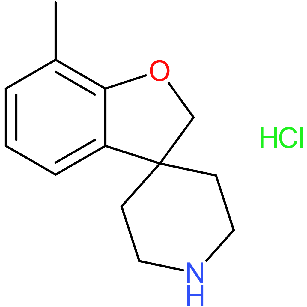 7-Methyl-2H-spiro[1-benzofuran-3,4′-piperidine]hydrochloride