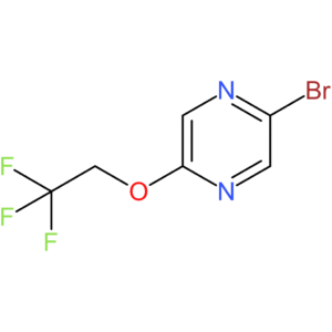 2-Bromo-5-(2,2,2-trifluoroethoxy)pyrazine