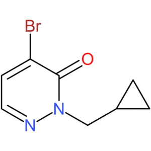 4-Bromo-2-(cyclopropylmethyl)pyridazin-3(2H)-one