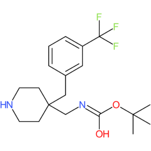 tert-Butyl {4-[3-(trifluoromethyl)benzyl]piperidin-4-yl}methylcarbamate