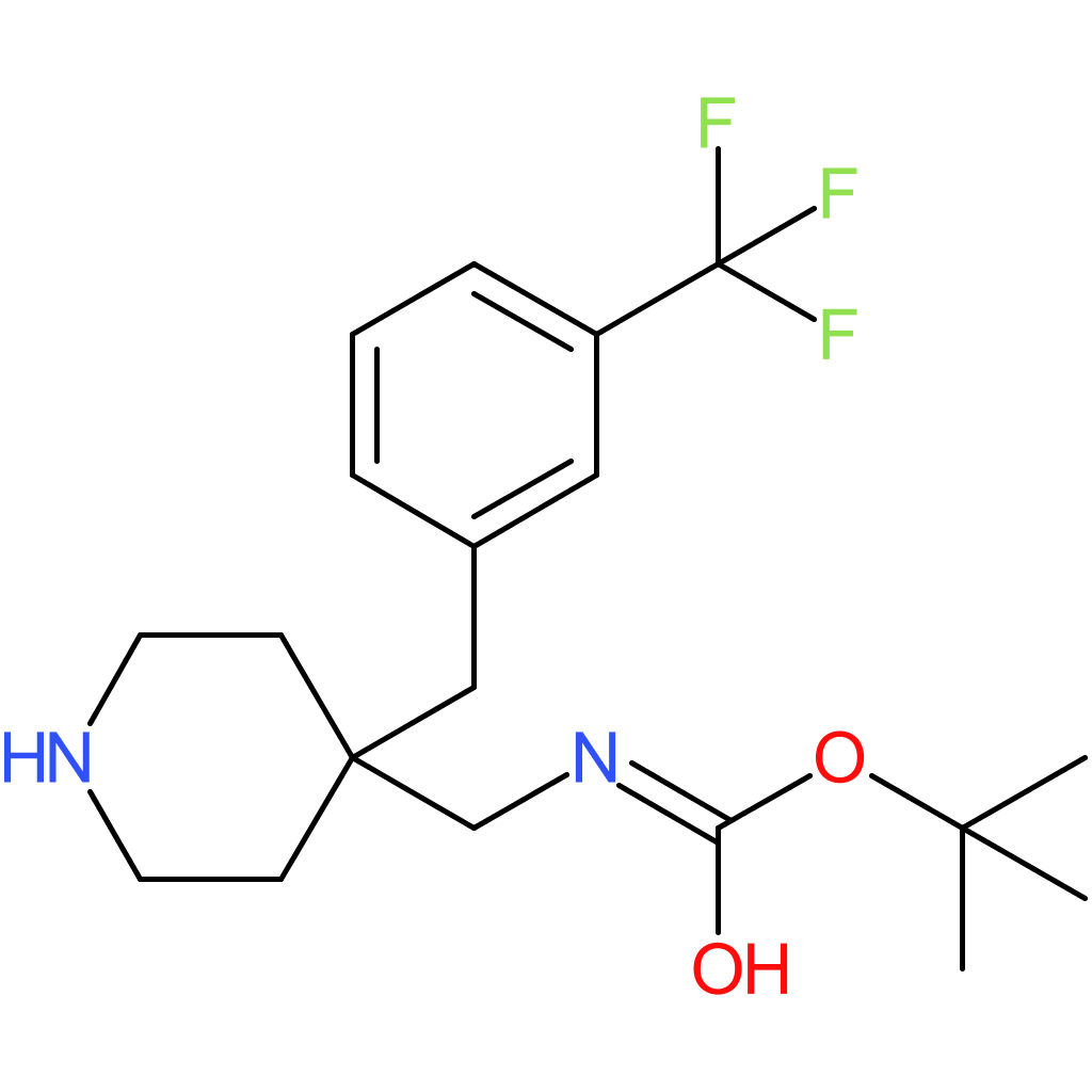 tert-Butyl {4-[3-(trifluoromethyl)benzyl]piperidin-4-yl}methylcarbamate