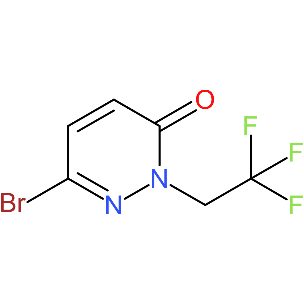 6-Bromo-2-(2,2,2-trifluoroethyl)pyridazin-3(2H)-one