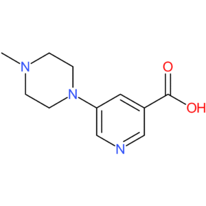 5-(4-Methylpiperazin-1-yl)nicotinic acid