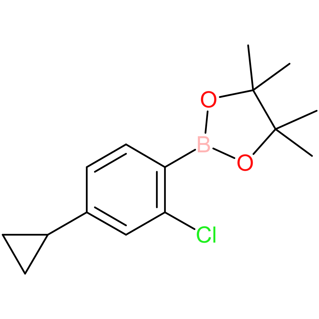 2-(2-Chloro-4-cyclopropylphenyl)-4,4,5,5-tetramethyl-1,3,2-dioxaborolane